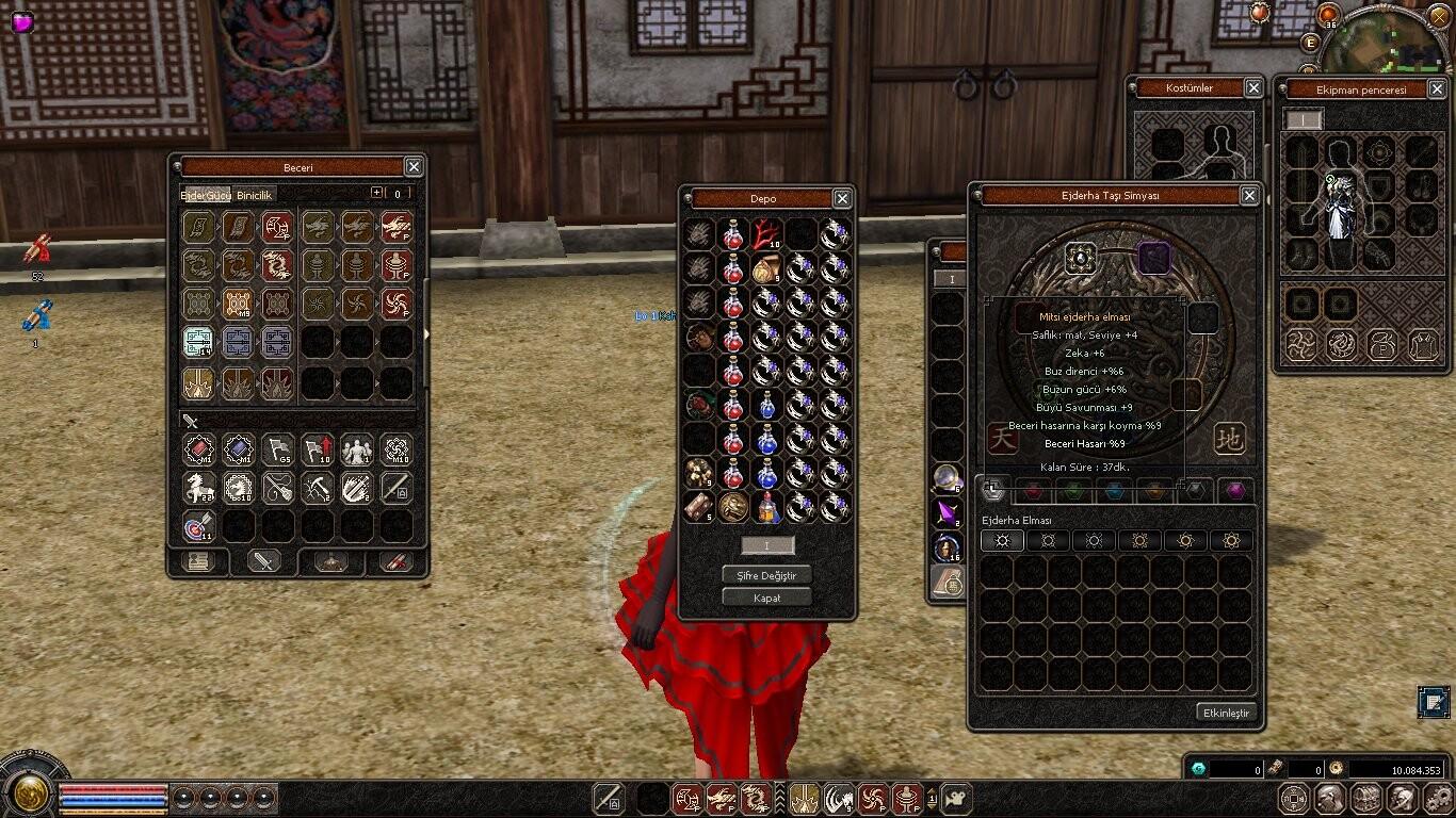 ŞAMYON1 ŞAMAN / 111 LVL SURA 8 ID 30 LVL KASIL CHRLAR