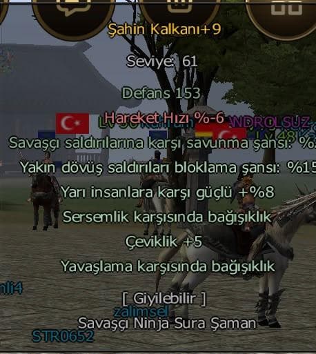 +9 ŞAHİN KALKAN ELİT EFSUN