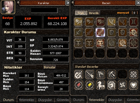 68 LEVEL KIZILLIK KESKİNLİK SURA