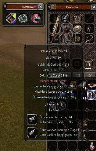 58 LVL BEDENSEL HAVA ÖFKE P AT 30 NESNE 7 GÜN İTEMLER AÇIKLAMADA