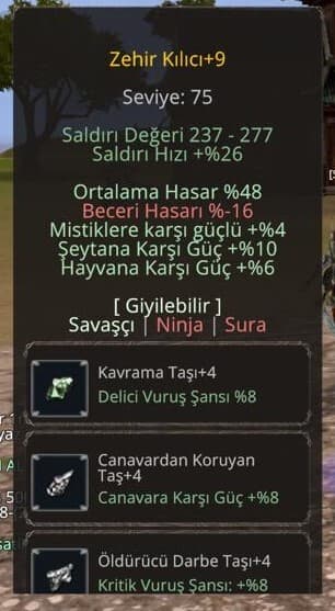 +9 48 ORT 10 ŞEYTAN 4 TAŞ ZEHİR
