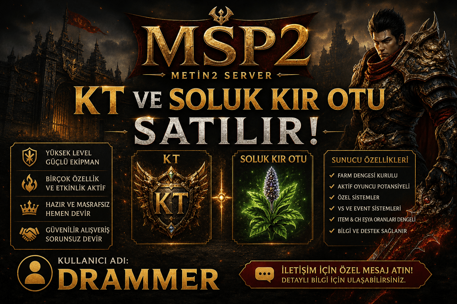 KT SOLUK KIR OTU SATILIR MESAJ AT ONLINEYIMMMMMMM