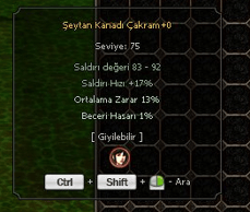ŞEYTAN KANADI ÇAKRAM