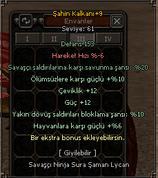 +9 ŞAHİN KALKAN