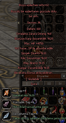 P6 @ +12 BÜYÜ EJDERHA ZIRHI ÇOK KELEPİR