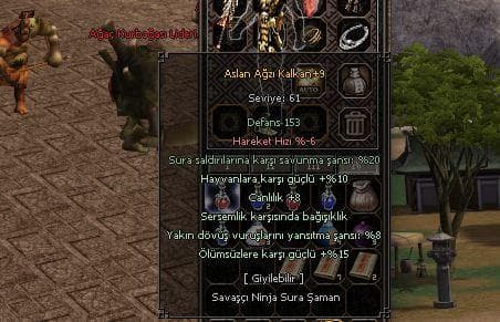 +9 ASLAN AĞZI KALKAN