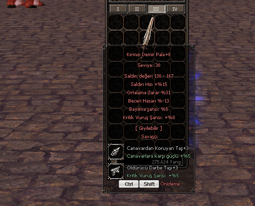 +8 KDP 31 ORT 8 KRİTİK +3 TAŞLI