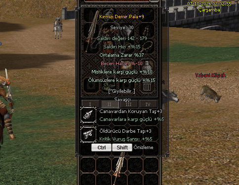 +9 KDP 37 ORT +3 FULL TAŞ