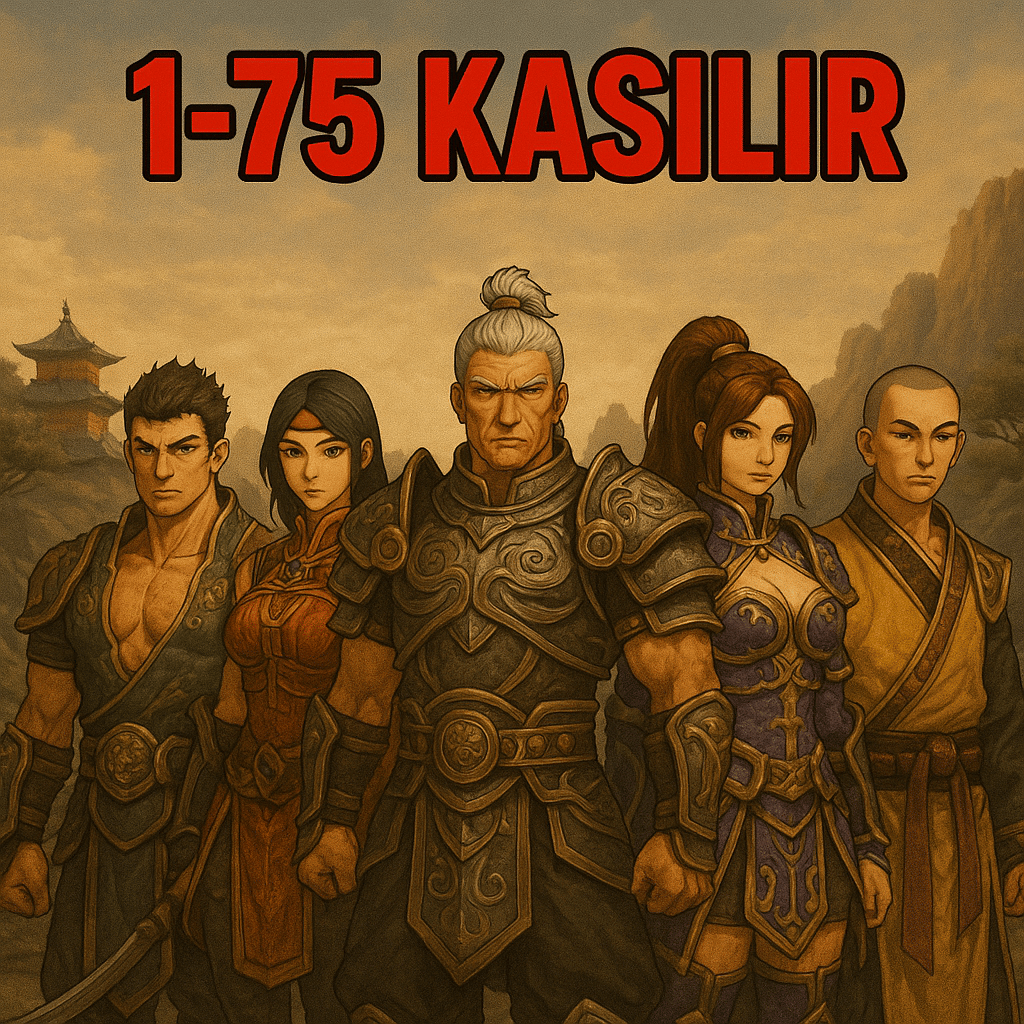55-61-75 İSTEDİĞİNİZ KARAKTER İSTEDİĞİNİZ NİCK İLE KASILIR