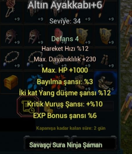 ALTIN AYAKKABI