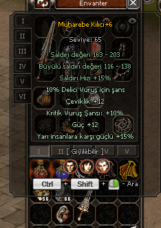 5/5 +6 MUHAREBE KILICI WSLİĞE BAŞLAMAK LAZIMMM ANINDA TESLİM YAPARIM!