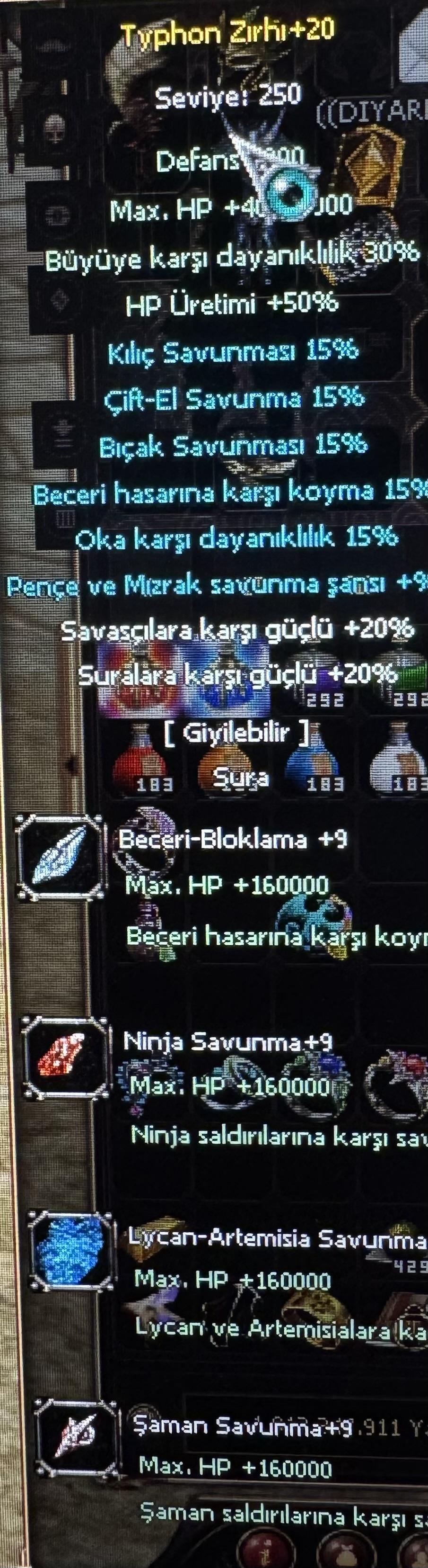 +20 ew özp ve +20 ew typhon