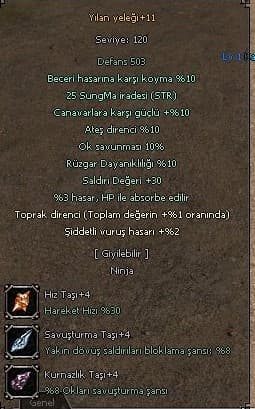+11 yılan zırhı 10bec karşı  koyma10canavar