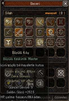 48 lvl sura Büyülü kesk m9