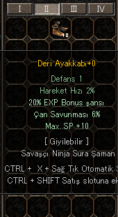 20 EXP DERİ AYAKKABI 150 TL