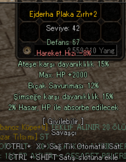 2K HP 15 ATEŞ 15 ŞİMŞEK ELİT EJDER