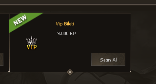 VIP BILET MUHTEŞEM HASAR