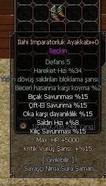 İLAHİ İMPARATORLUK AYAKKABISI
