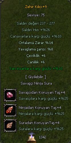 9 ZEHIR KILICI