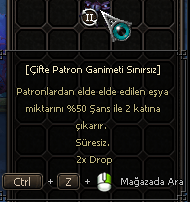 Çifte Patron Ganimet Sınırsız