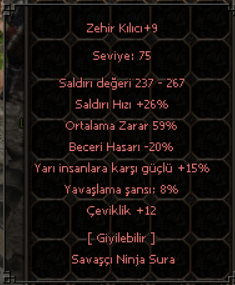 59 ORT ZEHİR TAKILMALIK