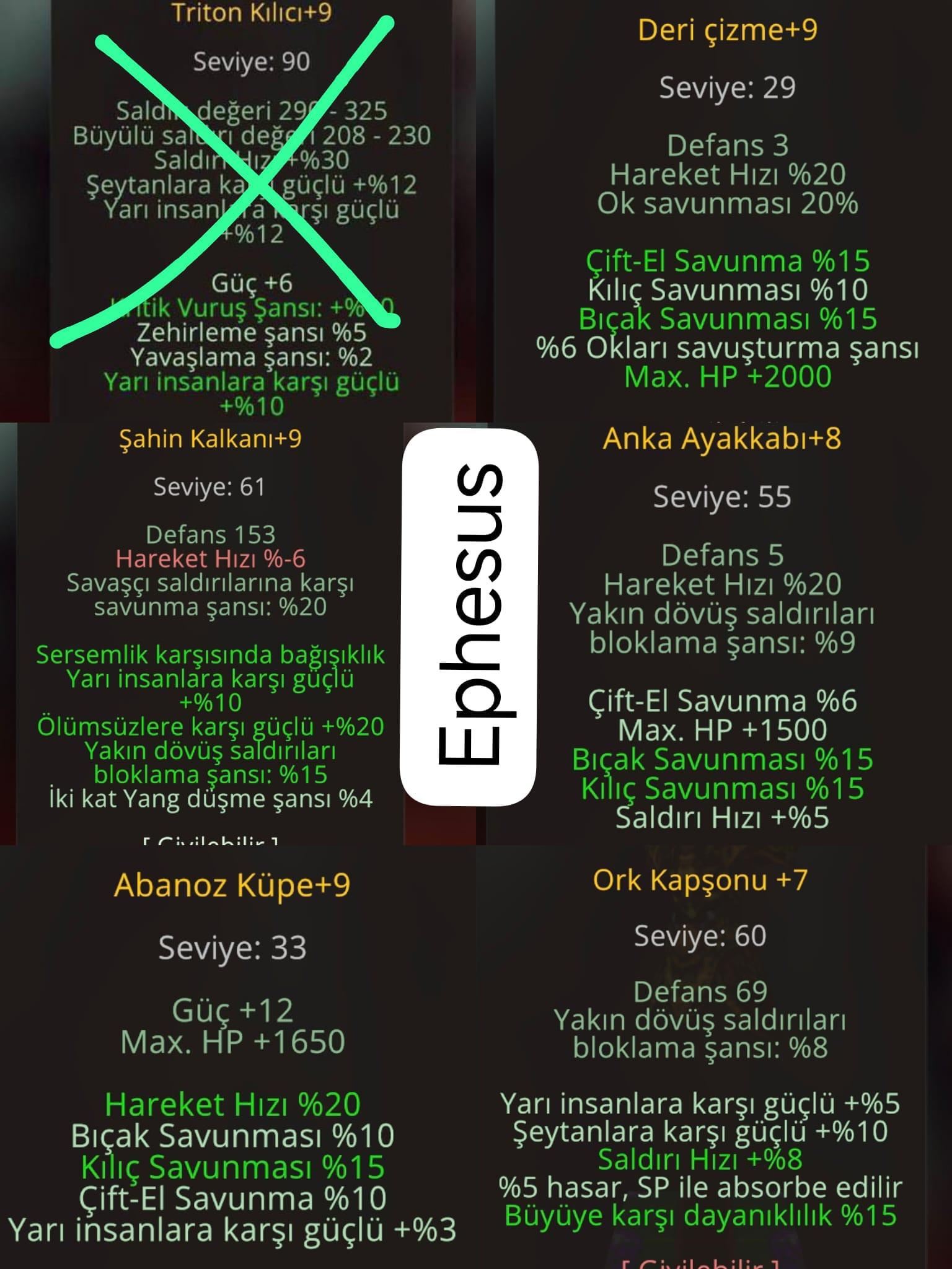 Piyasa altı item satılır