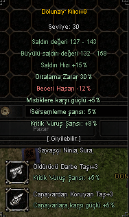 30 ORT DOLU KRİTİK SERSEM