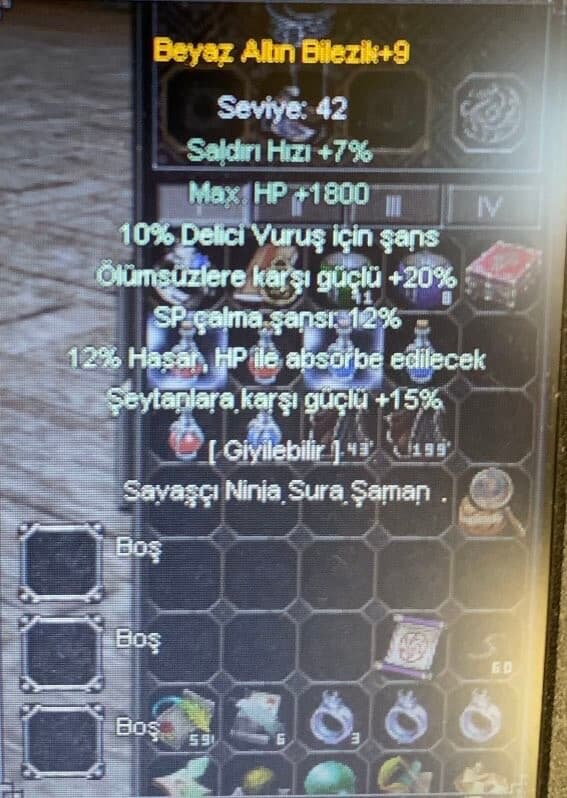 75LVL CATA KULE FARM BEDENSEL