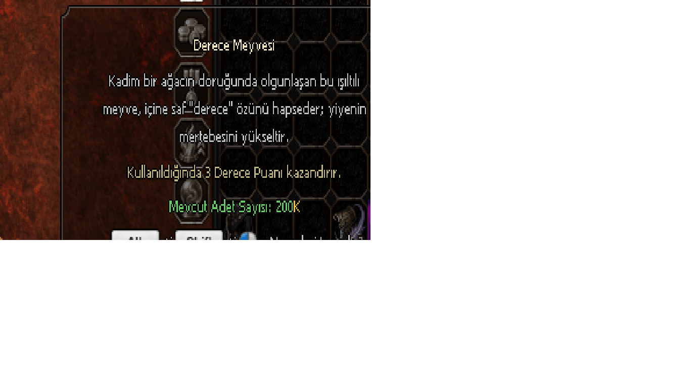 1M Derece meyevesi Son fiyat lütfen indirim isteme