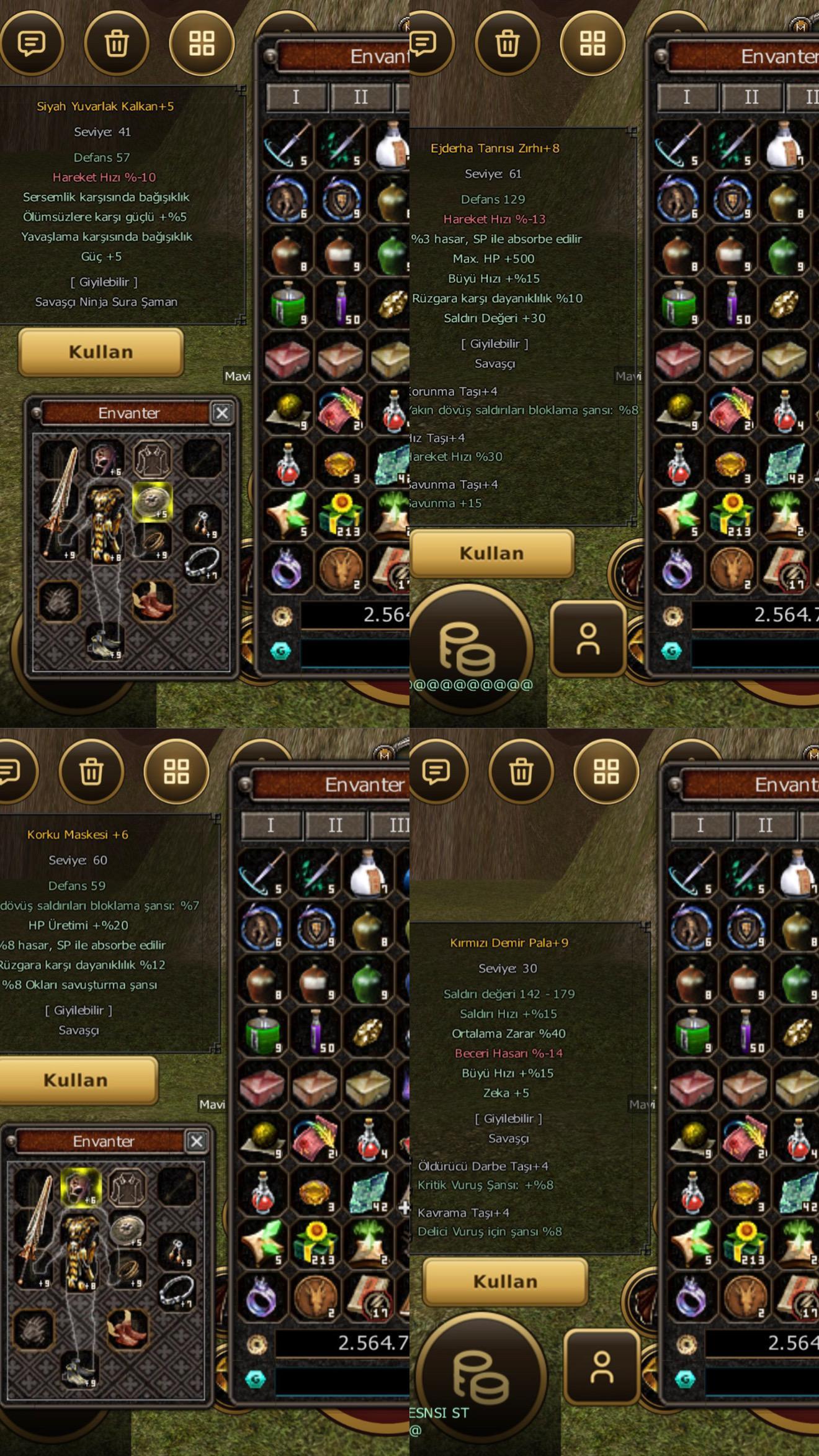 67LVL BEDENSEL HAVA g4 biyo bitik