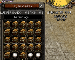 25 ADET LUSİFER SANDIGI 1500 TL TANE 60 TL