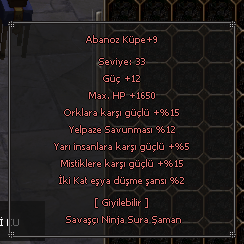 +9 ABONOZ KÜPE