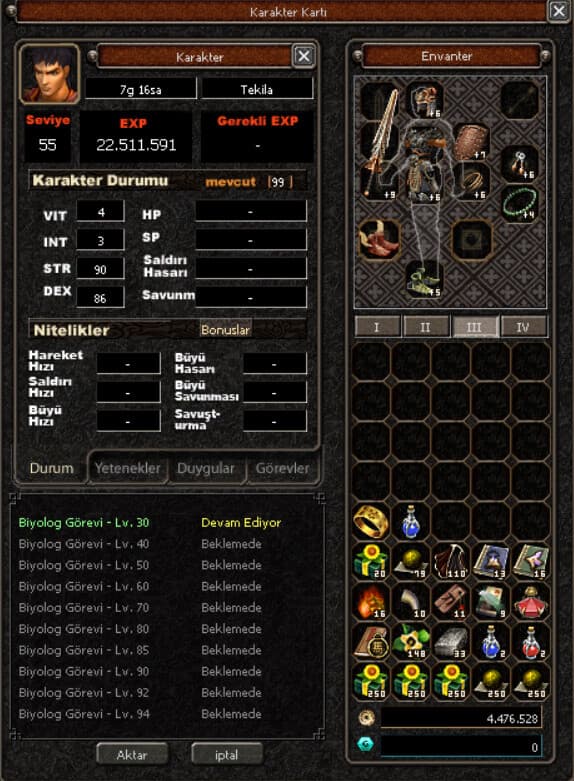 DOYUM CANAVARI +40 ORT KDP ELİT EFSUNLAR