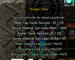 RÜZGAR VE TOPRAK YILANI MAX SEVİYE