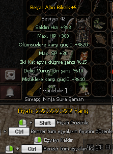 +5 BEYAZ ALTIN BİLEZİK ELİT BOSSLUK