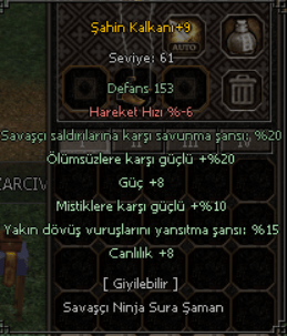 +9 ŞAHİN LUSİFERLİK