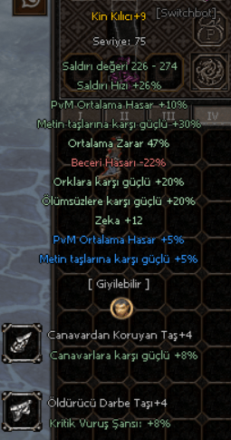 +9 KİN KILICI SATILIR TEKLİF GÖNDER AL