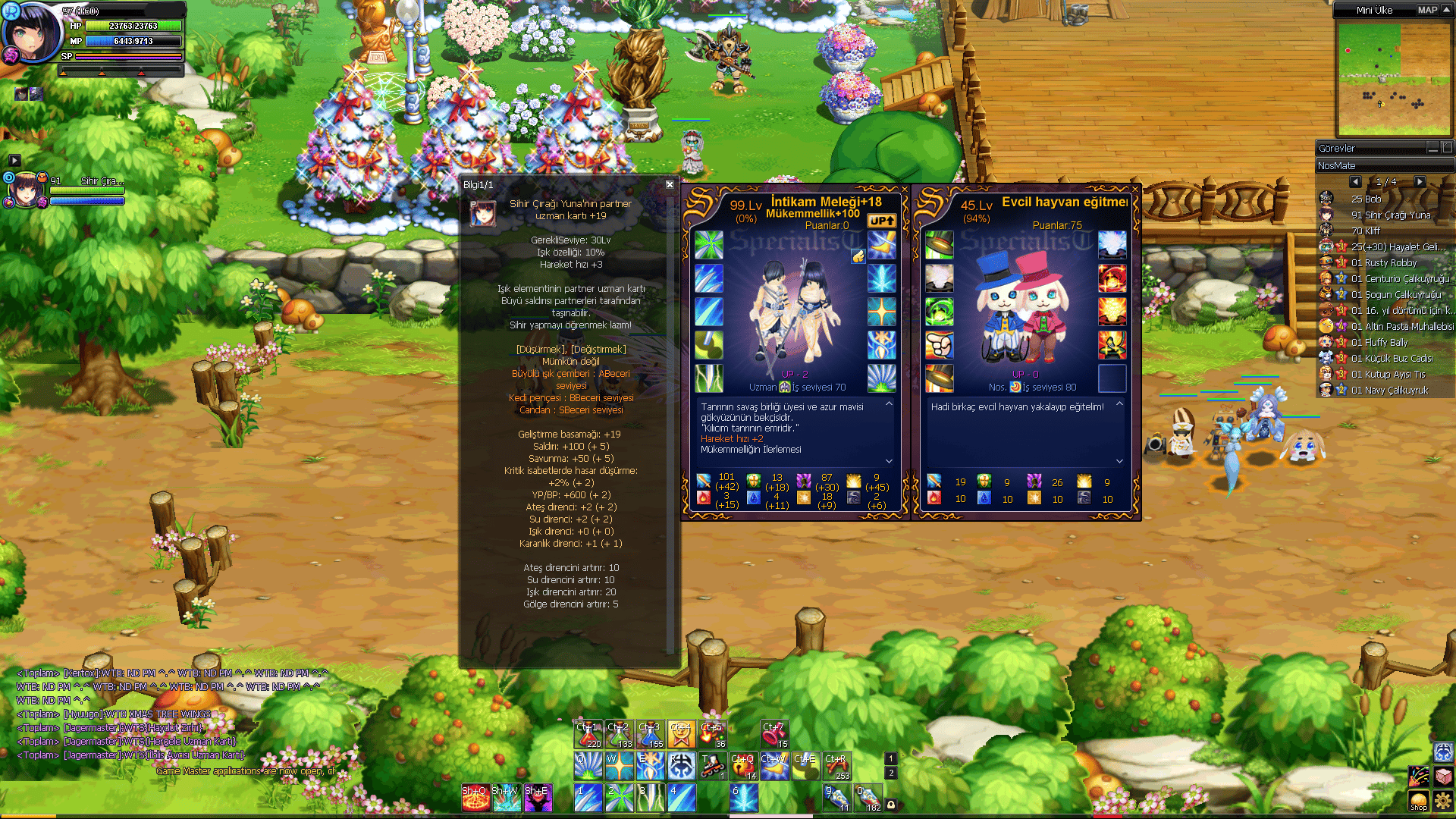 97+60Okçu +18Sp8 72pve 45hp İntikam Meleği Dragonveil