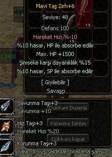 MAVİTAŞ ZIRH ELİT EFSUN