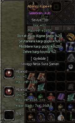 +9 ABANOZ 20 EŞYALI 4 EFSUN