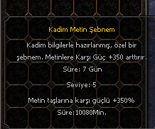 KADİM METİN ŞEBNEMİ SATILIR