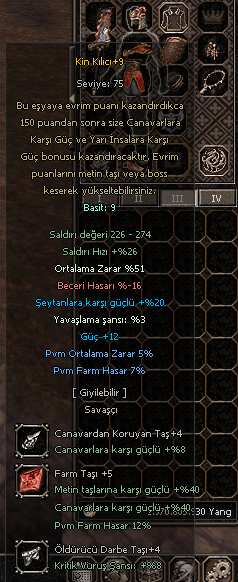 YÜZYILIN FIRSATI ! +9 KİN +9 RUH SET VE AÇIKLAMADAKİ HER ŞEY