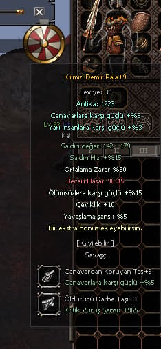 +9 KDP 50 ORT 15 ÖLÜMSÜZ 10 ÇEVİKLİK EVRİMLİ