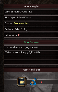 KALICI ( % 50 METİN % 50 CANAVAR ) **  HEMEN TESLİM
