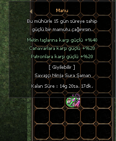 MANU ( 15 GÜNLÜK ) **  300 TL HEMEN TESLİM