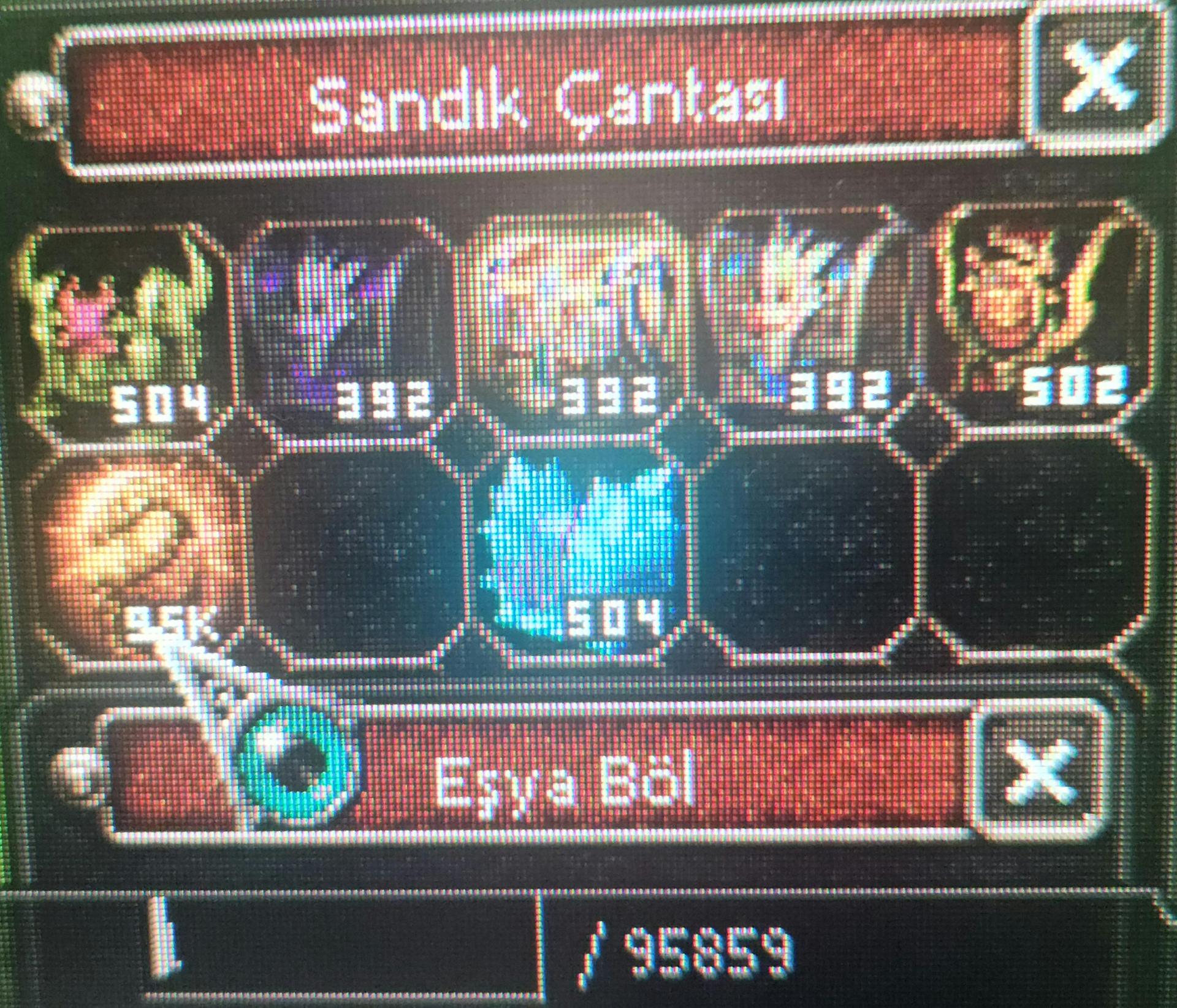 5. Map metin sandıkları ve boss sandıkları sadece 1000tl