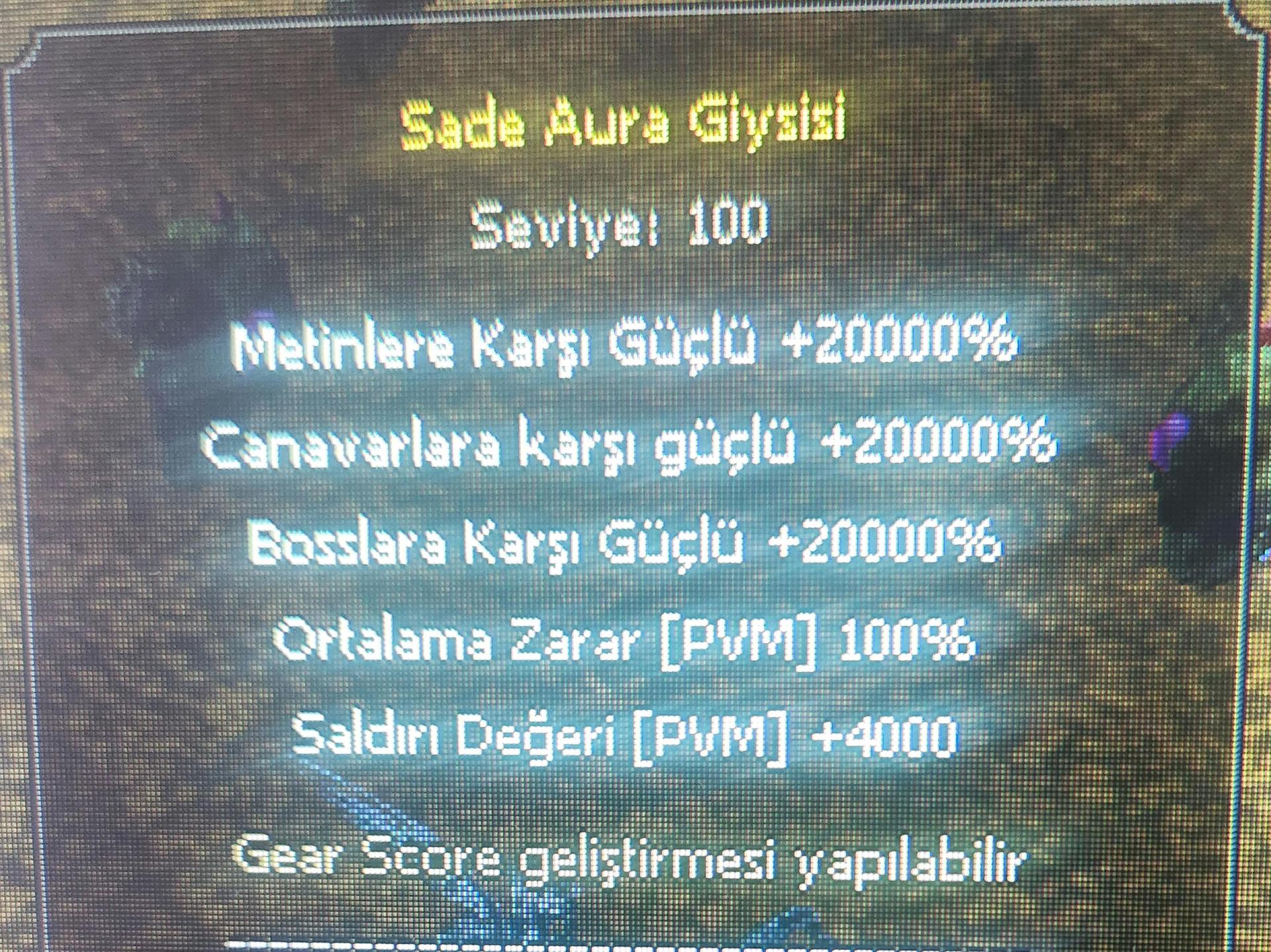 ELIT AURA GIYSISI 200TL HEMEN TESLIM