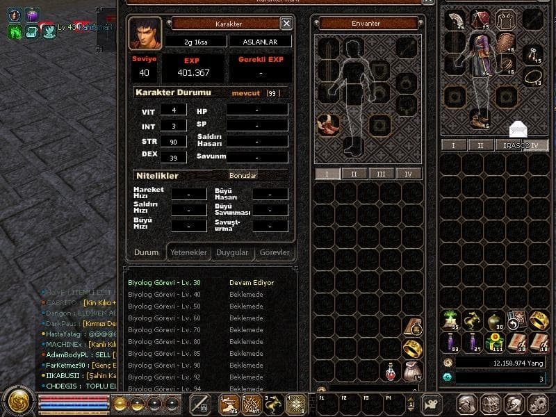 VADİ HESABI 40 LVL HAVA G AT 21 ŞEKERLİ