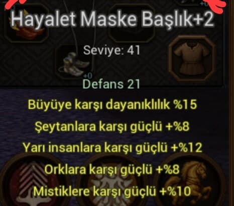 Elit Hayalet maske başlık