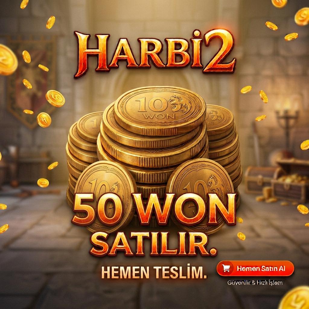 50 WON - DAKİKADA TESLİM - ONLINE'IM